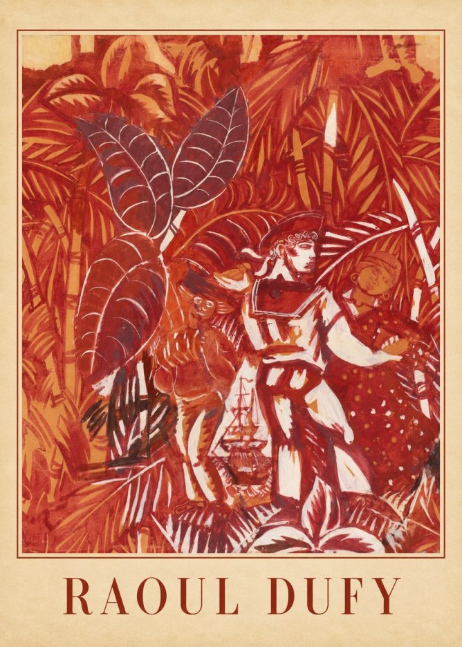 Raoul Dufy No1 - Juliste