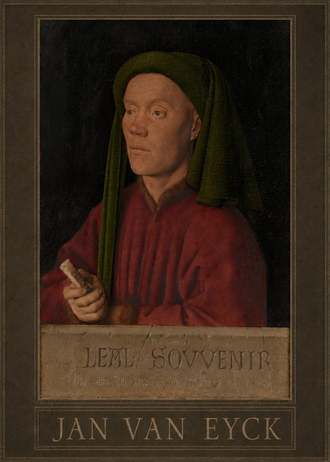 Jan van Eyck Léal Souvenir No1 - Juliste