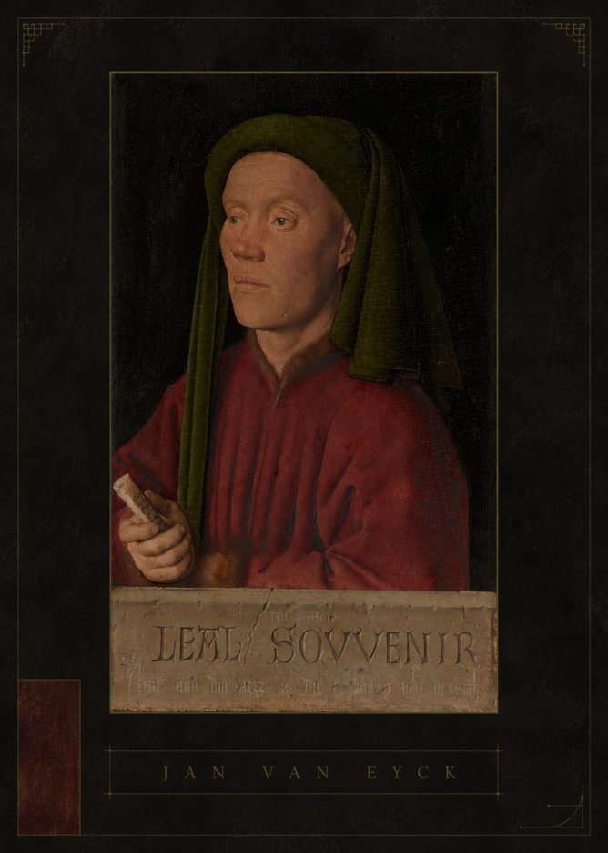 Jan van Eyck Léal Souvenir No4 - Juliste