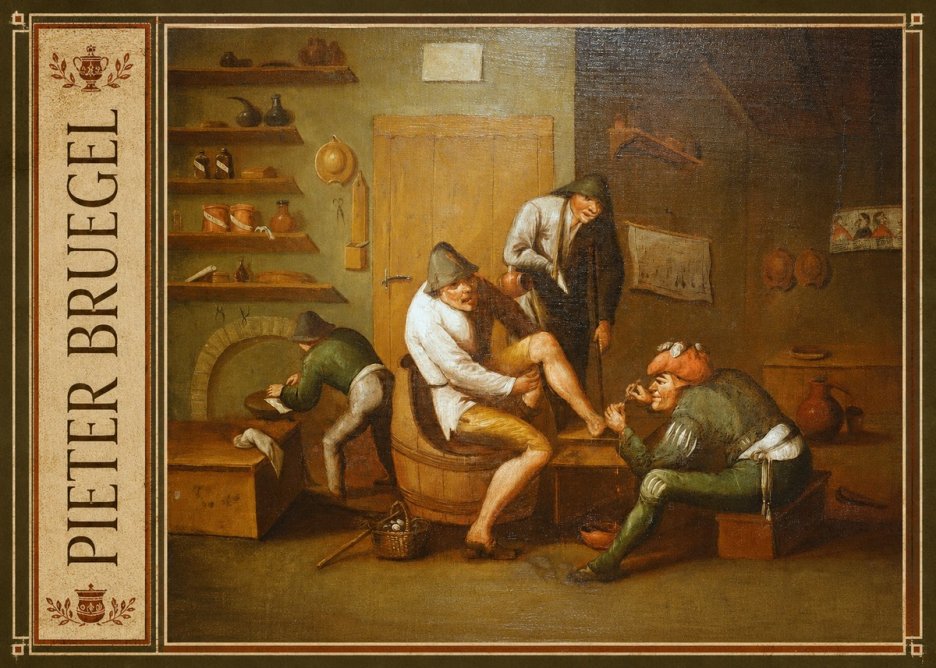 Pieter Bruegel The Foot Operation No2 - Juliste