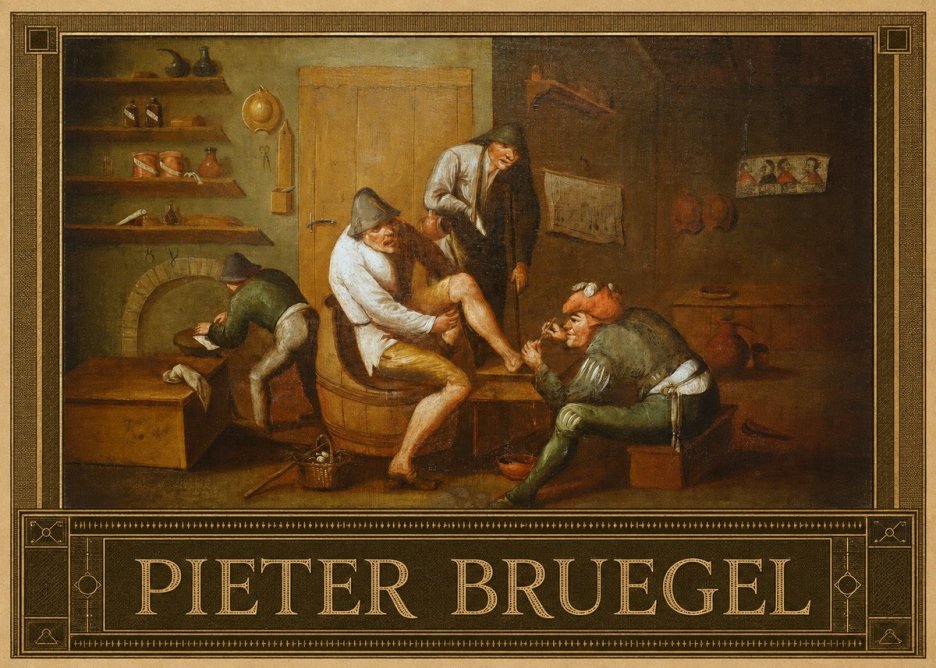 Pieter Bruegel The Foot Operation No3 - Juliste