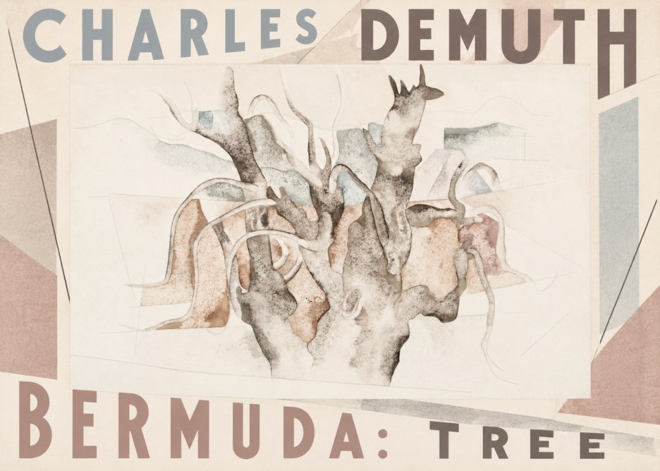 Charles Demuth Bermuda: Tree No3 - Juliste