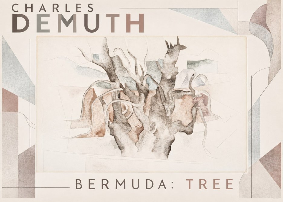 Charles Demuth Bermuda: Tree No6 - Juliste