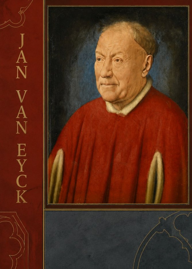 Jan van Eyck Portrait of a Man III No5 - Juliste