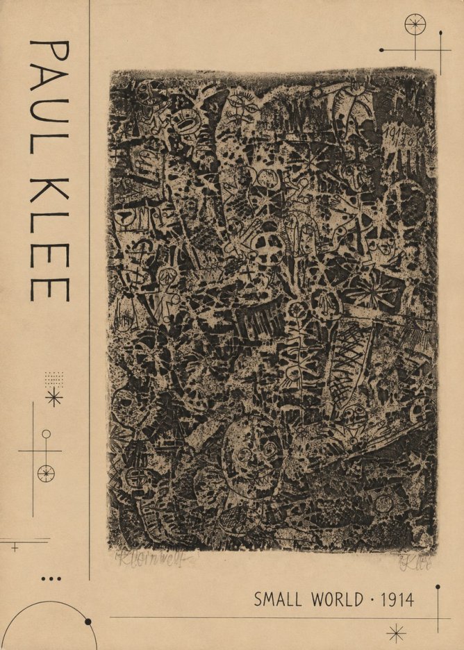 Paul Klee Small World No2 - Juliste