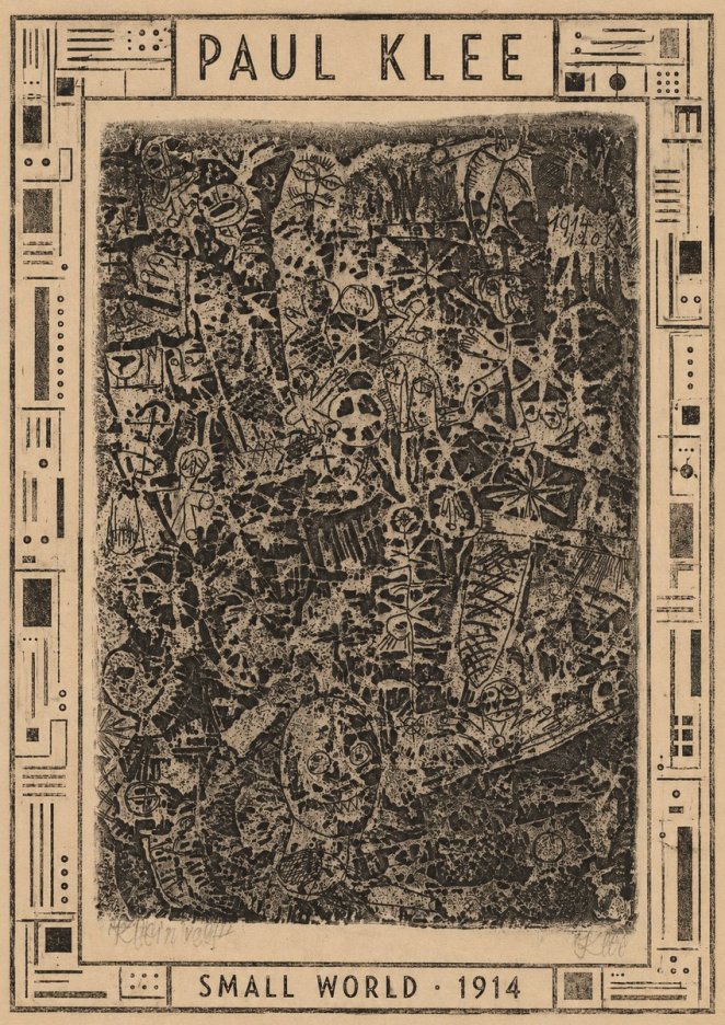Paul Klee Small World No3 - Juliste