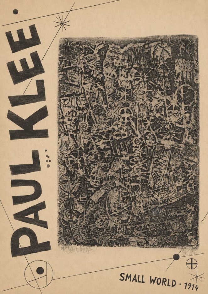 Paul Klee Small World No5 - Juliste
