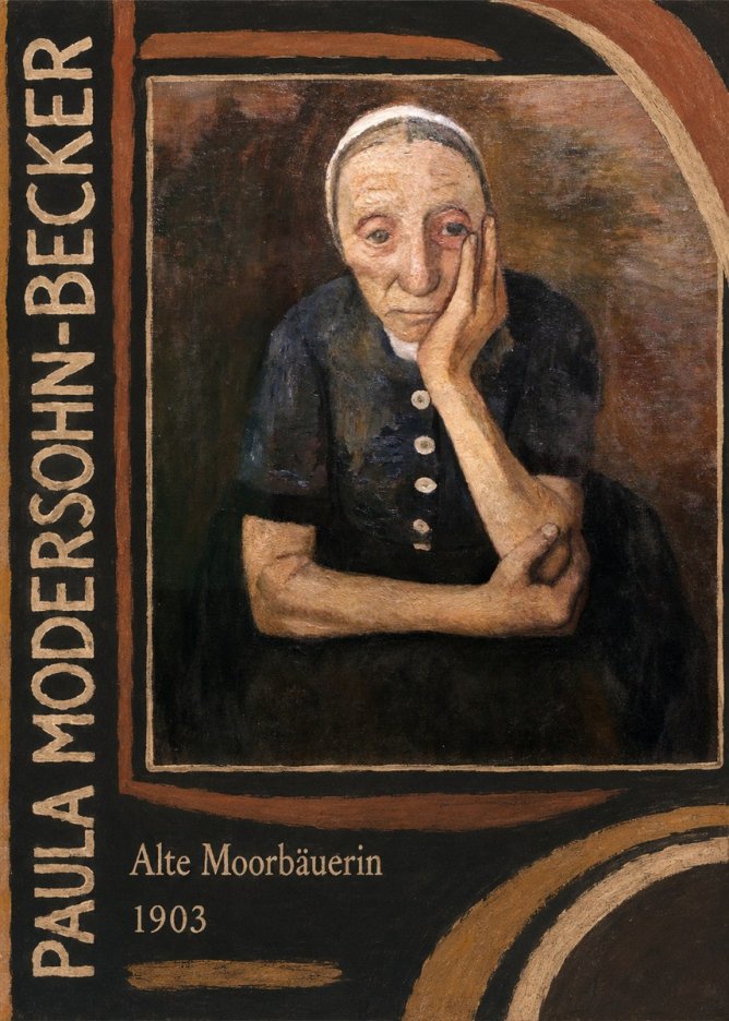 Paula Modersohn-Becker Alte Moorbäuerin No4 - Juliste