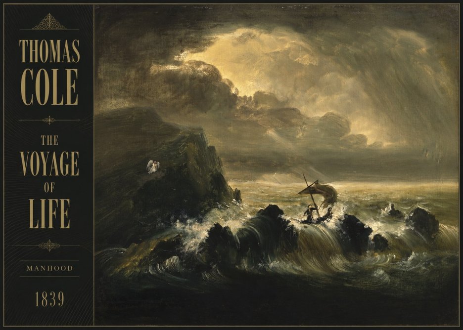 Thomas Cole The Voyage of Life: Manhood IV No4 - Juliste