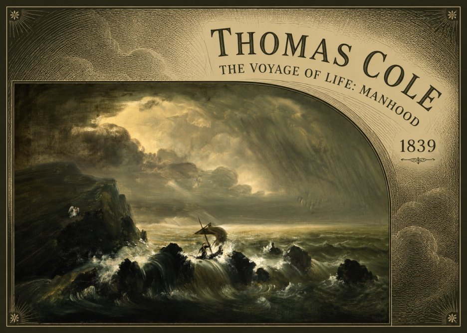 Thomas Cole The Voyage of Life: Manhood IV No5 - Juliste