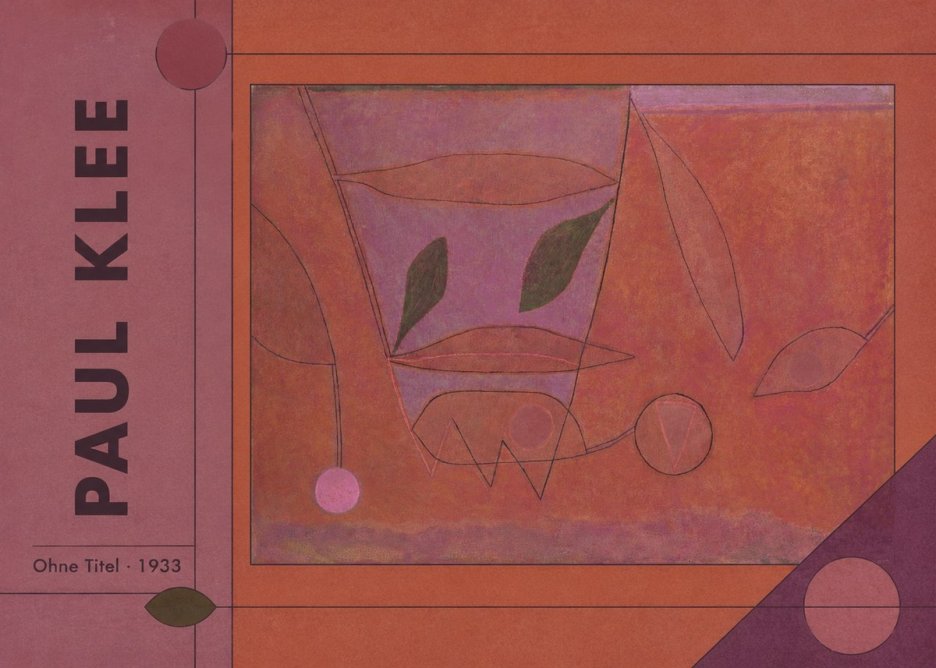 Paul Klee Ohne Titel II No5 - Juliste