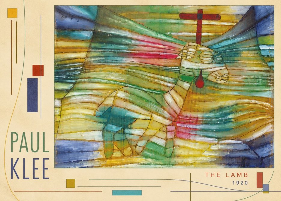 Paul Klee The Lamb No2 - Juliste