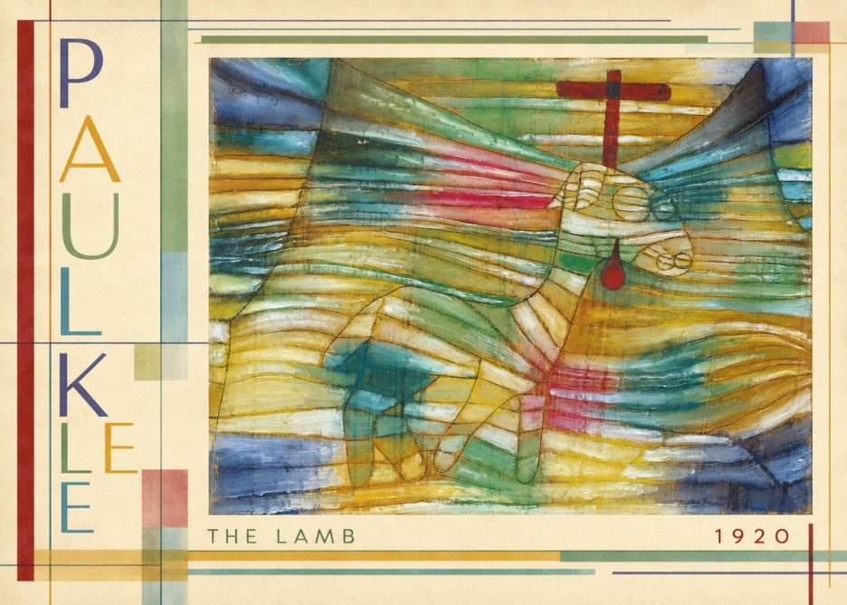 Paul Klee The Lamb No6 - Juliste