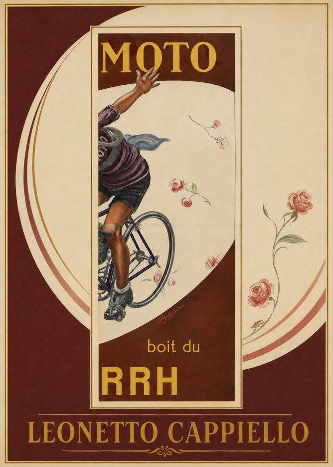Leonetto Cappiello Moto Rrh No2 - Juliste