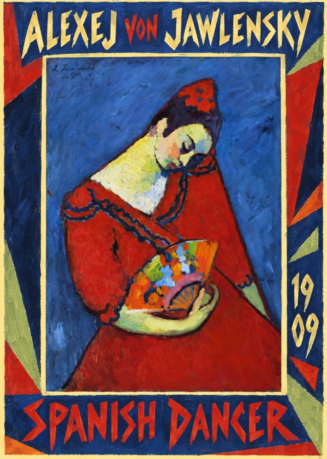 Alexej von Jawlensky Spanish Dancer No1 - Juliste