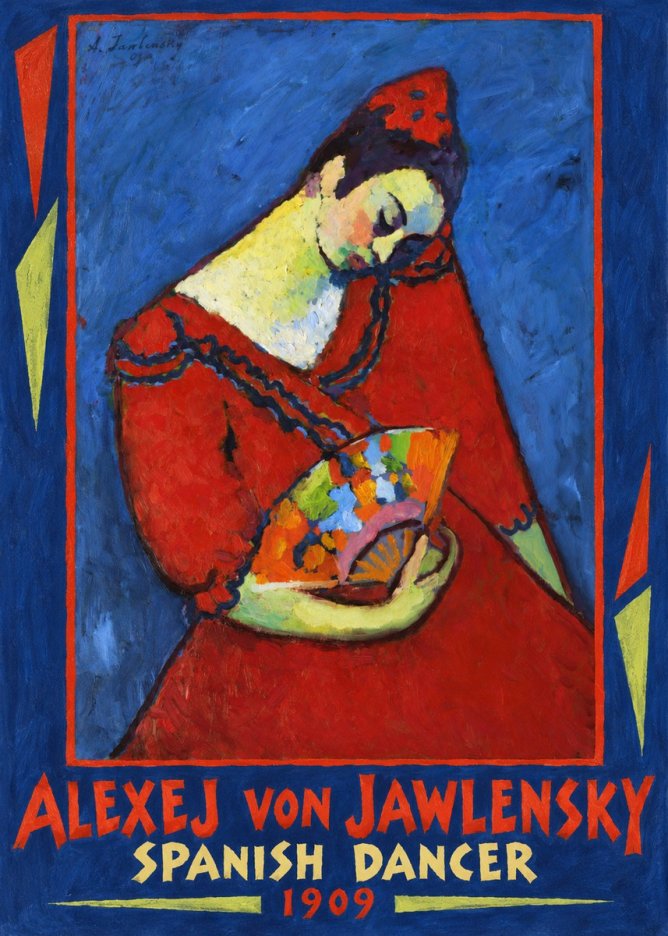 Alexej von Jawlensky Spanish Dancer No2 - Juliste