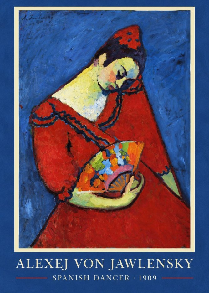 Alexej von Jawlensky Spanish Dancer No3 - Juliste