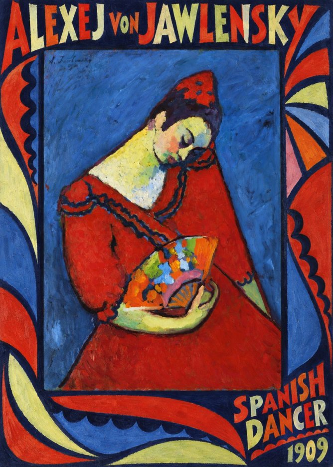 Alexej von Jawlensky Spanish Dancer No6 - Juliste