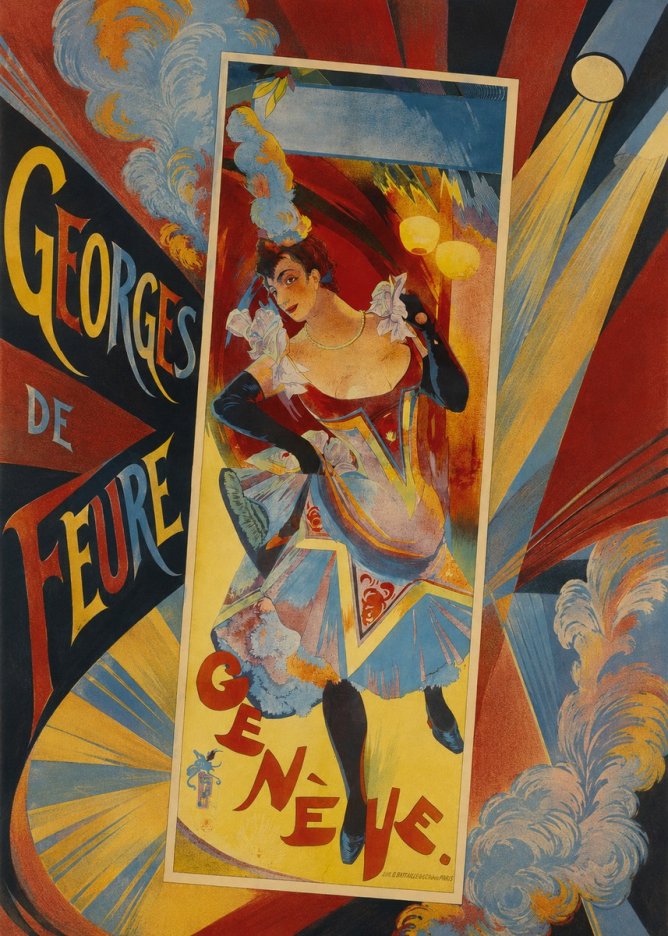 Georges de Feure Genève No5 - Juliste