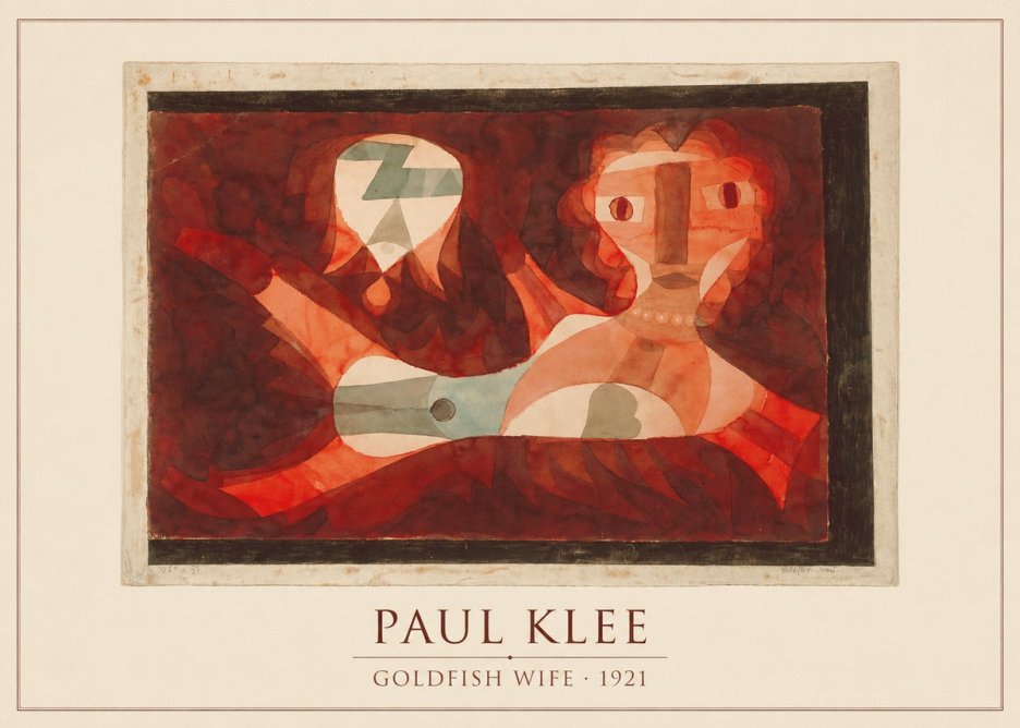 Paul Klee Goldfish Wife No5 - Juliste