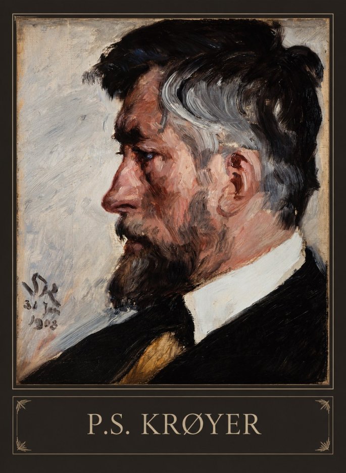 P.S. Krøyer Self-portrait IV No4 - Juliste