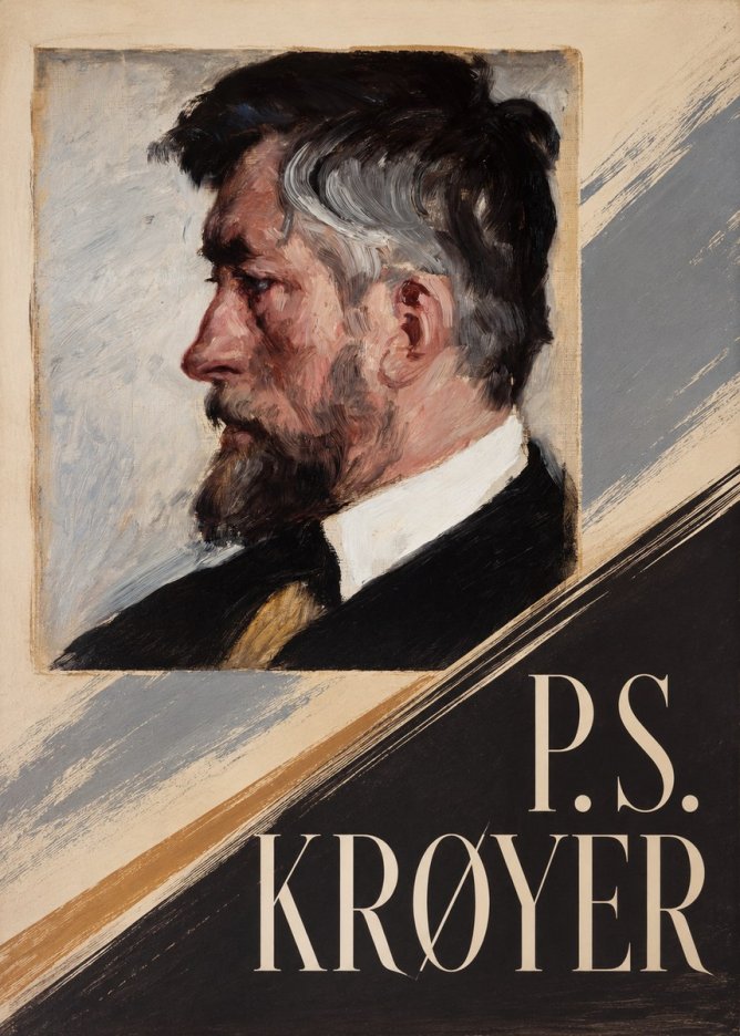 P.S. Krøyer Self-portrait IV No6 - Juliste