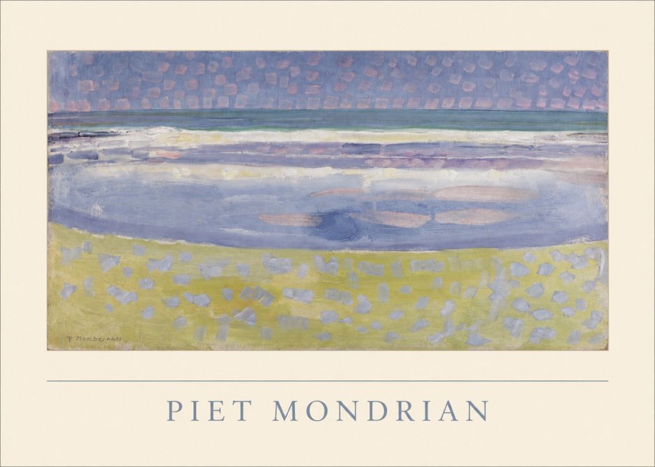 Piet Mondrian The Sea No3 - Juliste