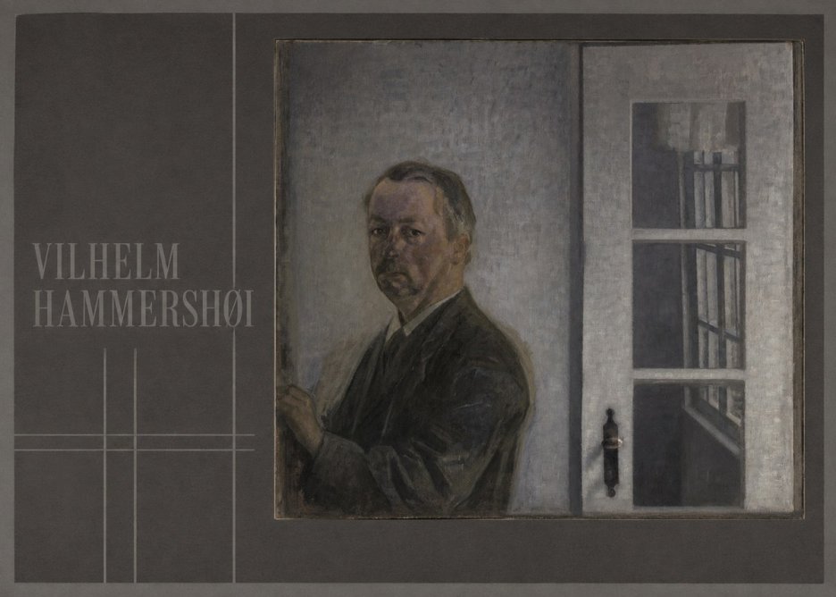Vilhelm Hammershøi Self-portrait II No3 - Juliste