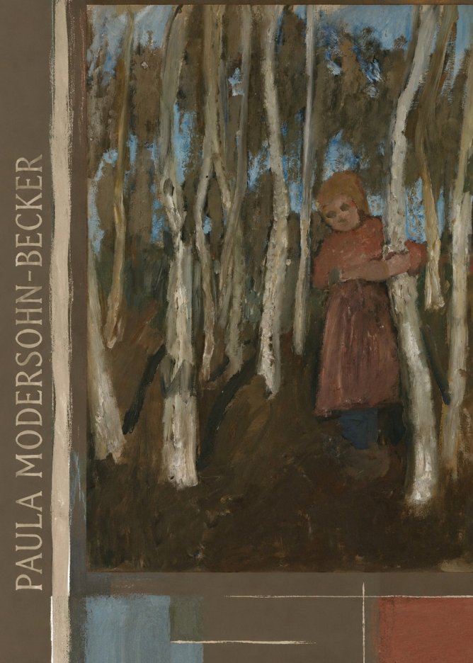 Paula Modersohn-Becker Girl in a Birch Forest No2 - Juliste