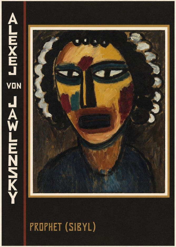 Alexej von Jawlensky Prophet (Sibil) No2 - Juliste
