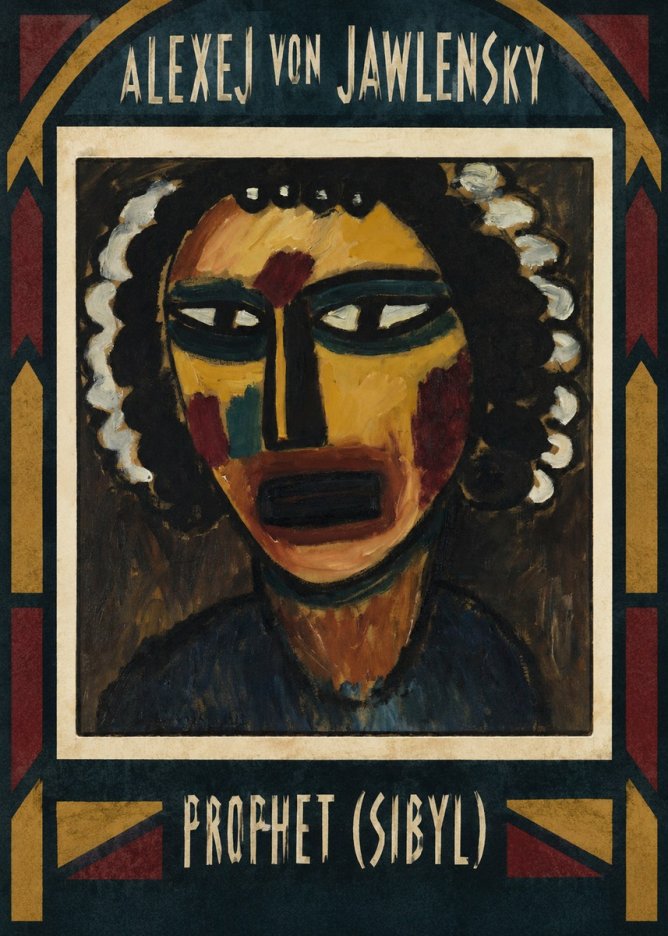 Alexej von Jawlensky Prophet (Sibil) No6 - Juliste
