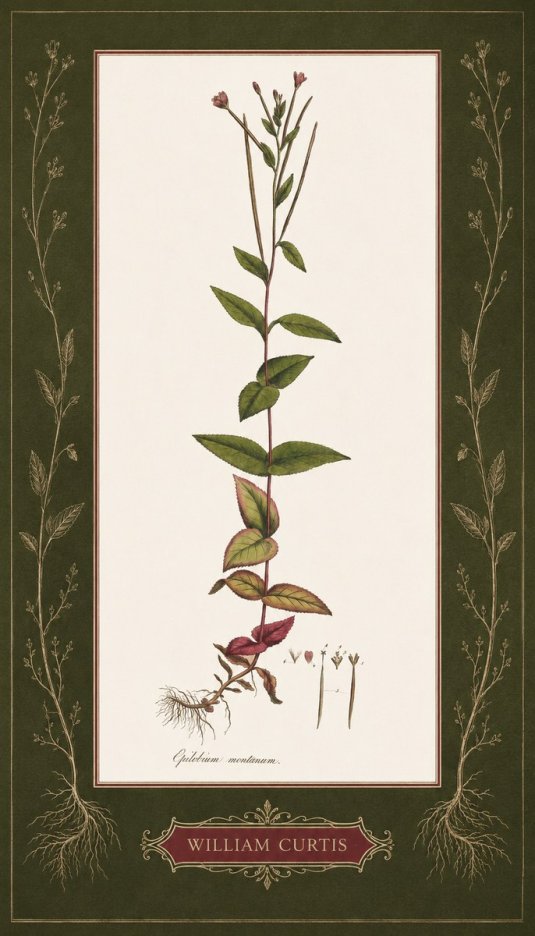 William Curtis Epilobium Montanum. No5 - Juliste