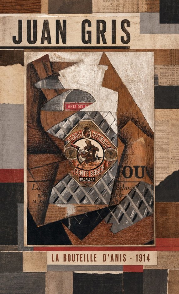 Juan Gris La Bouteille D'anis - 1914 No4 - Juliste