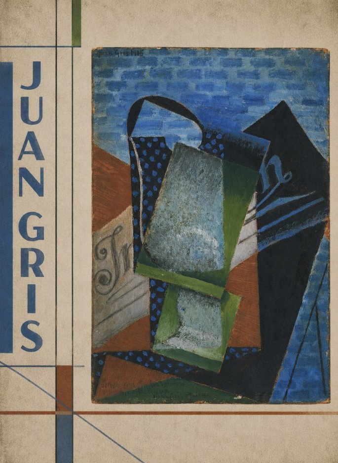 Juan Gris Still Life with Fruit Bowl and Bottle No2 - Juliste
