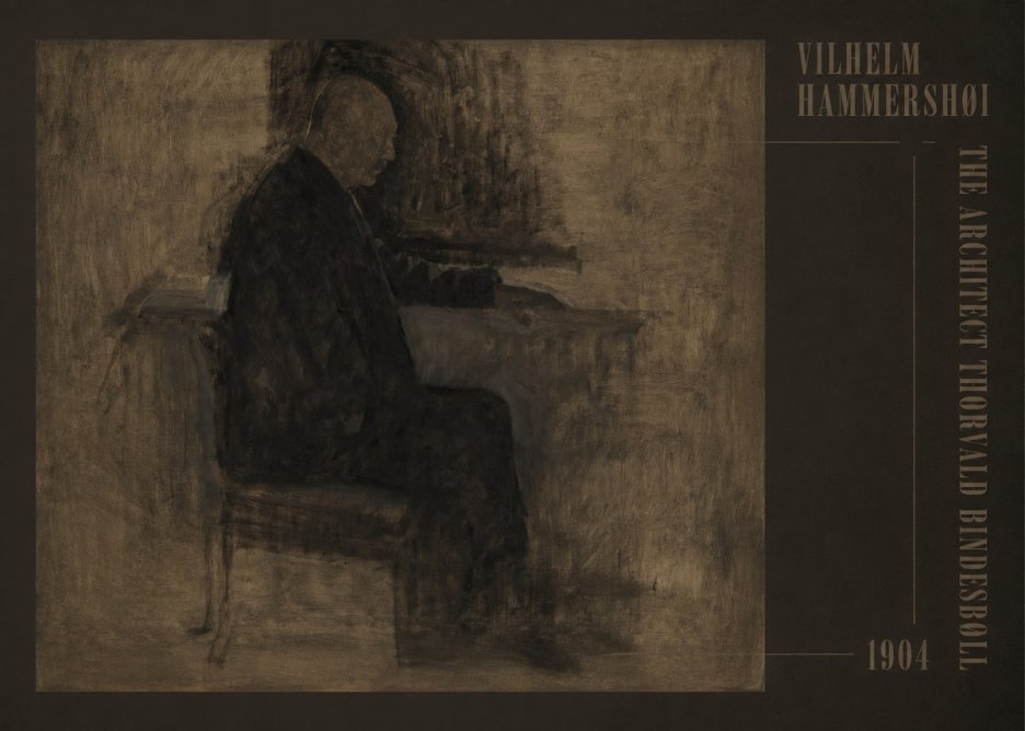 Vilhelm Hammershøi The Architect Thorvald Bindesbøll No5 - Juliste