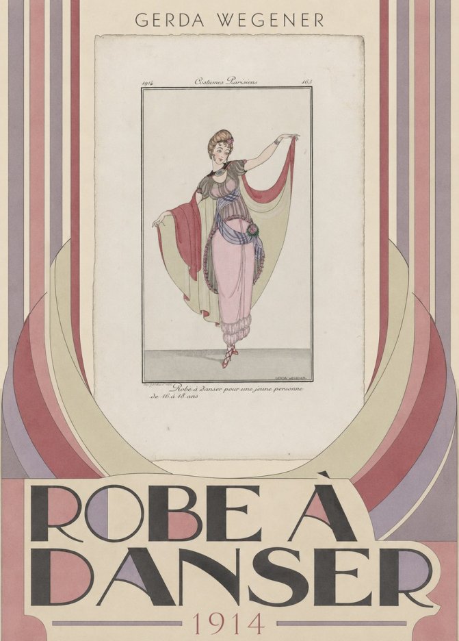 Gerda Wegener Robe À Danser No5 - Juliste