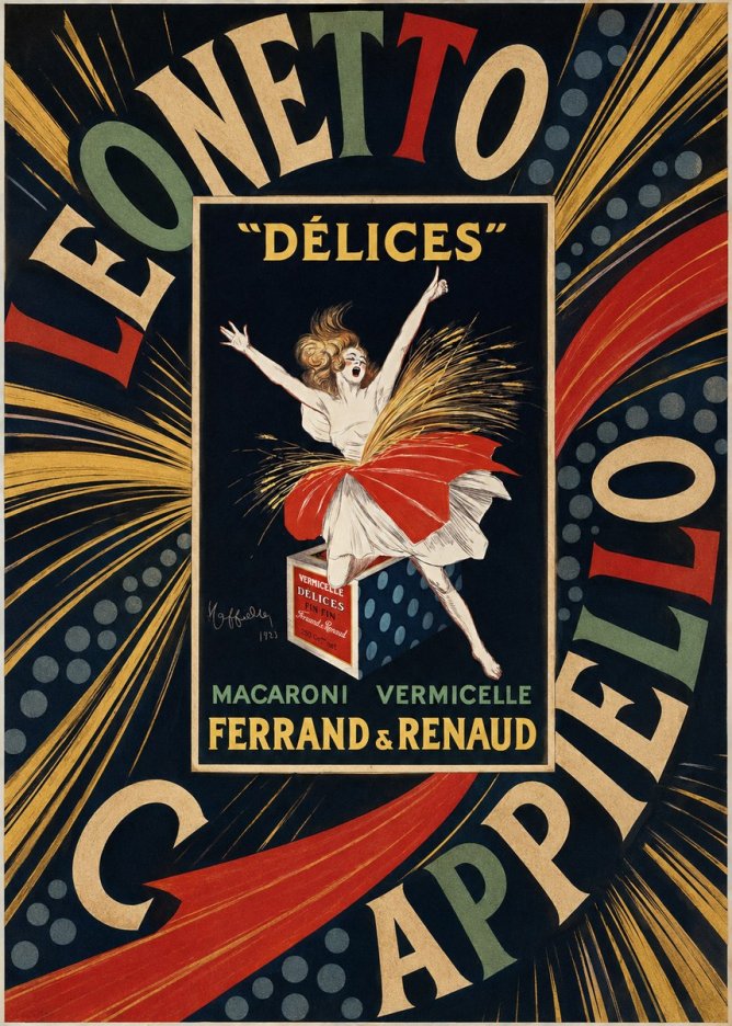 Leonetto Cappiello Délices II No5 - Juliste