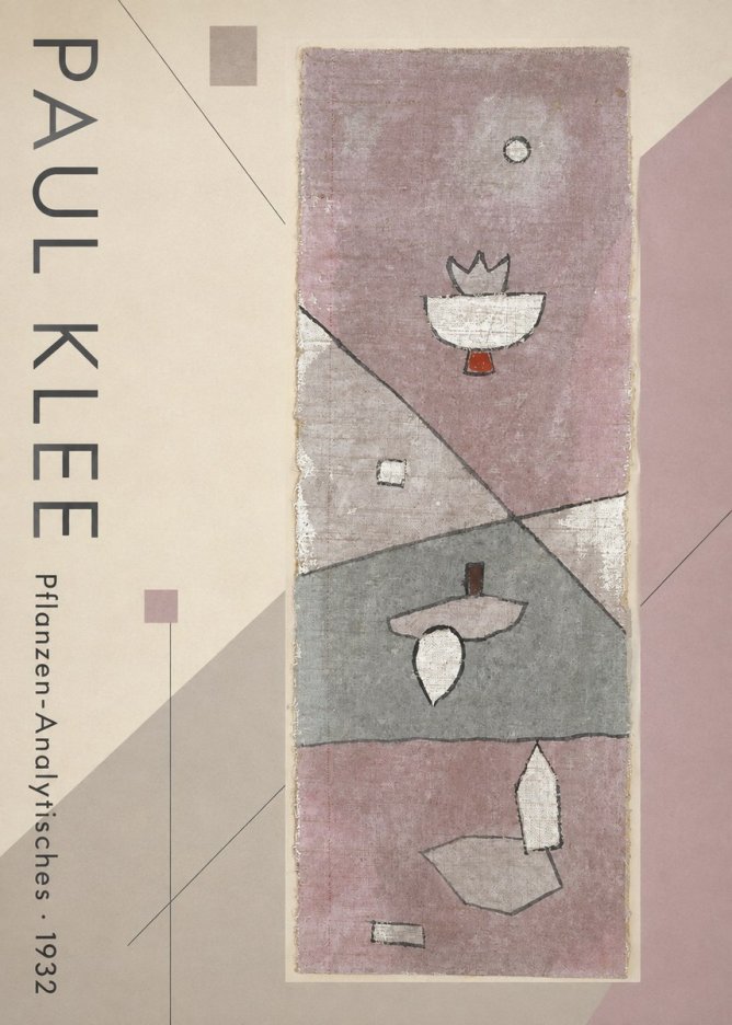 Paul Klee Pflanzen-analytisches No2 - Juliste