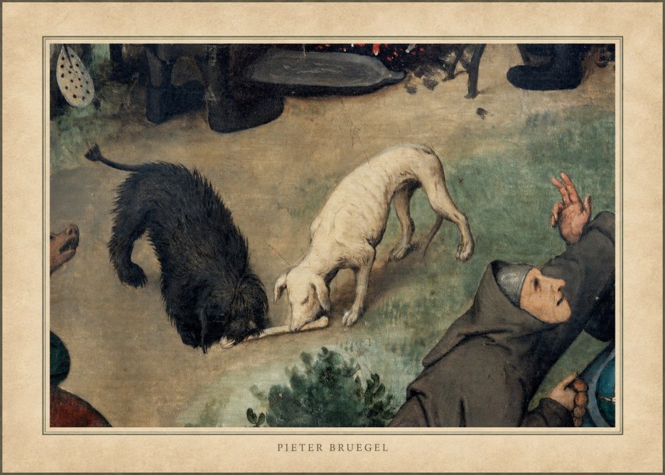 Pieter Bruegel The Beggars No4 - Juliste