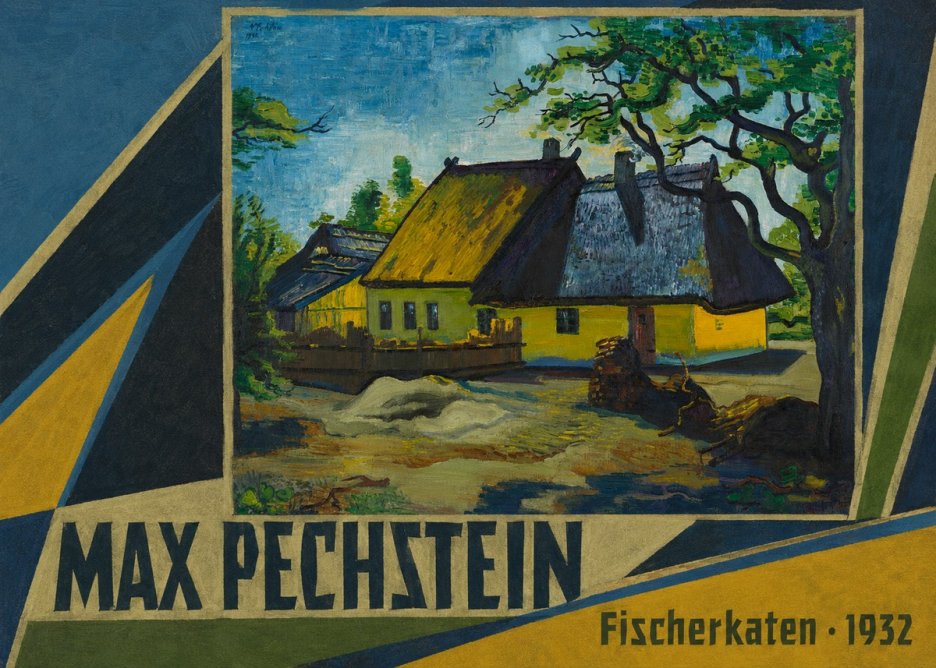 Max Pechstein Fischerkaten No2 - Juliste