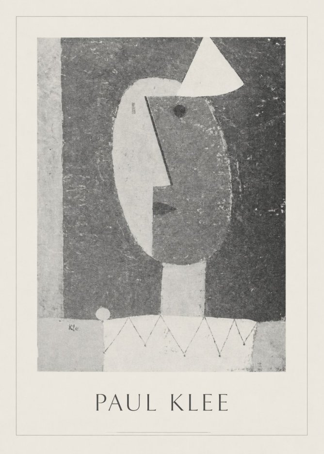 Paul Klee The Clown No5 - Juliste
