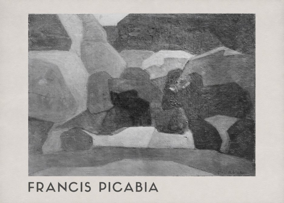 Francis Picabia Geometric Forms No1 - Juliste