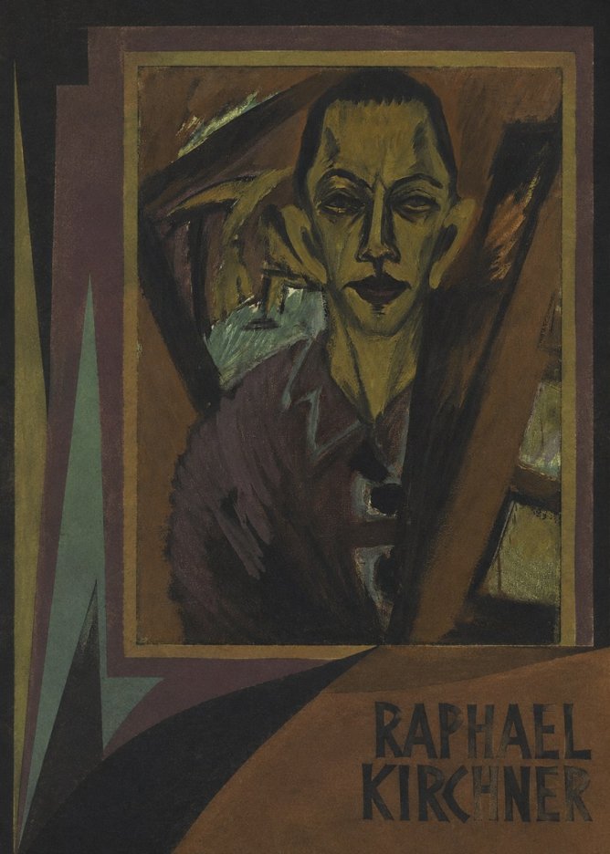 Raphael Kirchner Self-portrait No6 - Juliste