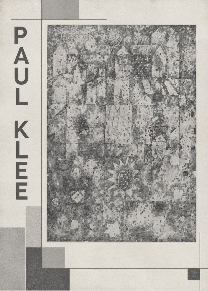 Paul Klee Town and Country No4 - Juliste