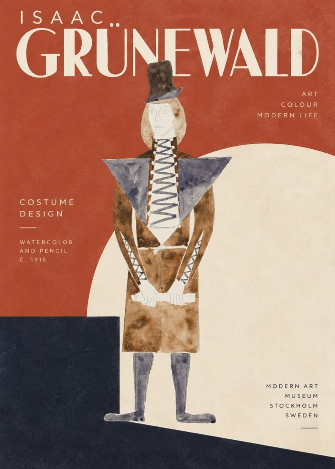 Isaac Grünewald Costume Design XIII No3 - Juliste