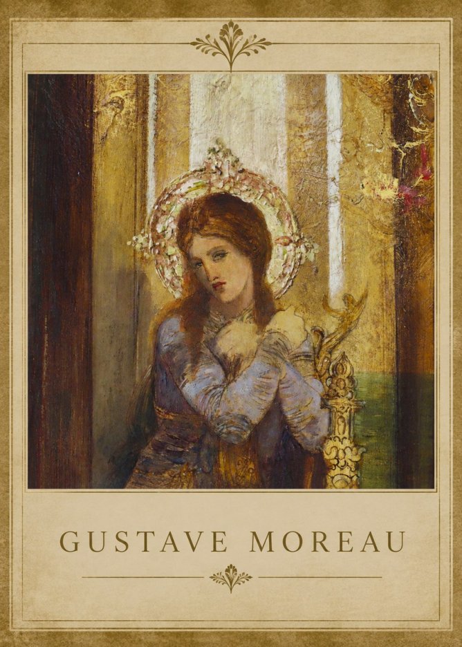Gustave Moreau Salome II No1 - Juliste