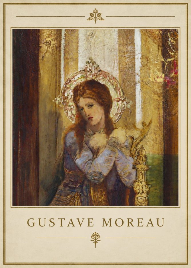 Gustave Moreau Salome II No3 - Juliste