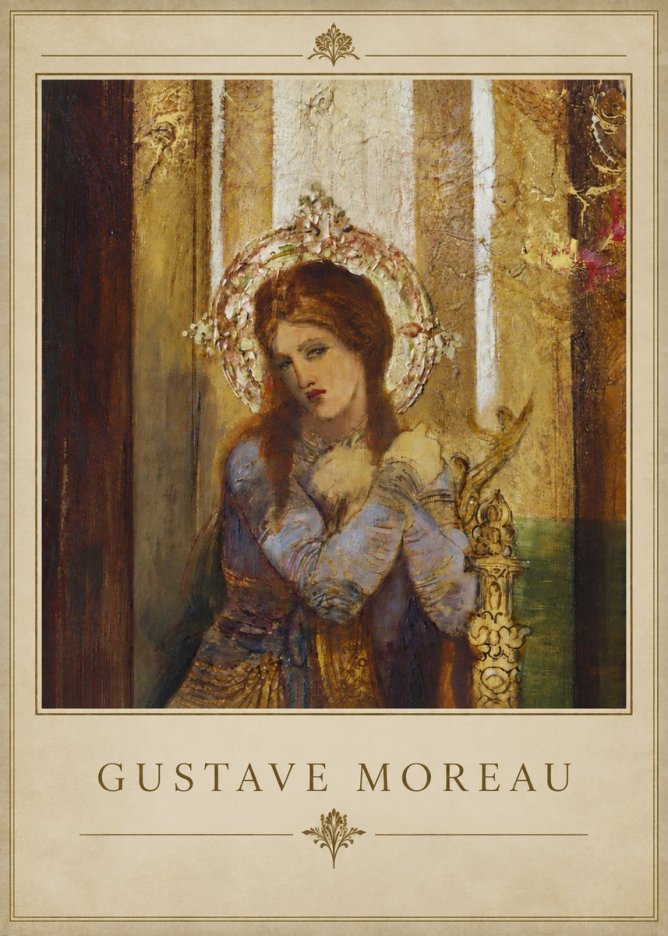 Gustave Moreau Salome II No4 - Juliste