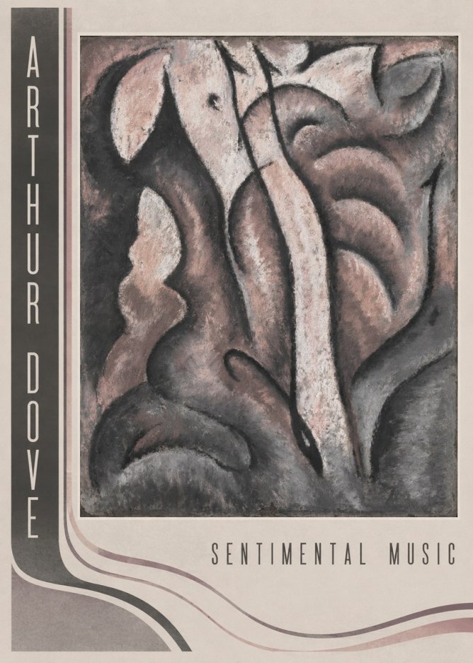 Arthur Dove Sentimental Music II No2 - Juliste