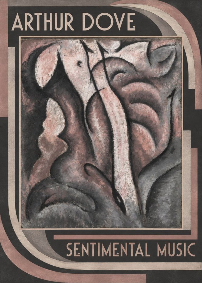 Arthur Dove Sentimental Music II No3 - Juliste